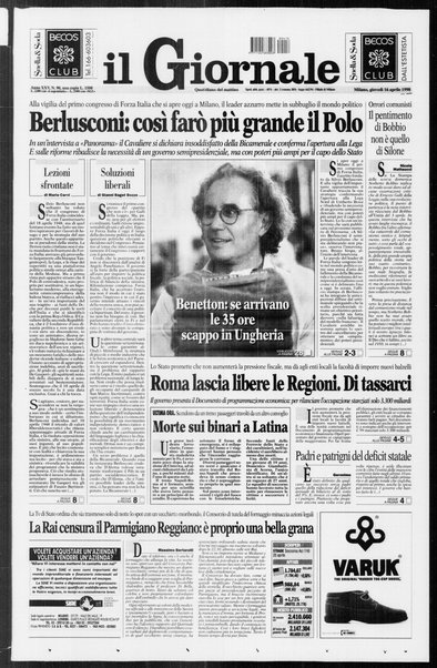 Il giornale : quotidiano del mattino